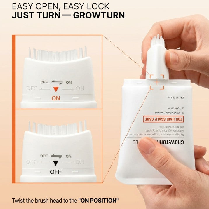 Korea's # 1 Hair Growth Serum with Applicator Brush